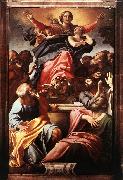 CARRACCI, Annibale Assumption of the Virgin Mary dfg oil